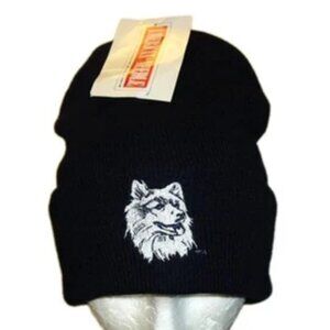 UConn Huskies 90s Vintage American Needle Mens Cuffed Beanie Winter Hat Cap New